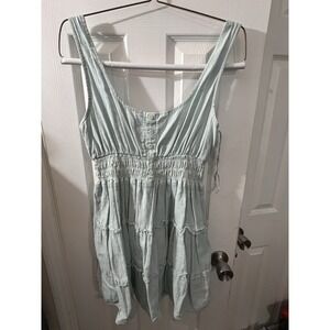 Urban Outfitter Cotton Tiered Mini Dress Size  Large